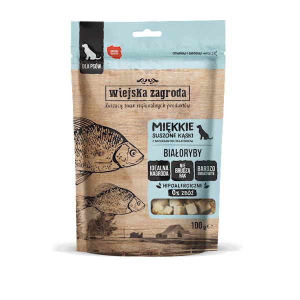 WIEJSKA ZAGRODA PRZYSMAK 100G BIAŁORYBY