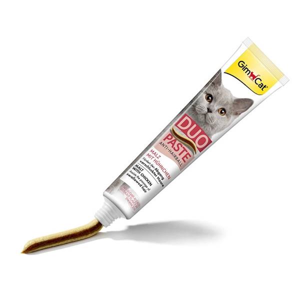 ZG GIMCAT PASTA DUO ANTIHAIRBALL MALT+KURCZAK 50G