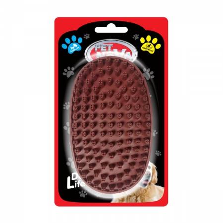 EU Szczotka do kąpieli psa PET NOVA o wym. 13x8cm