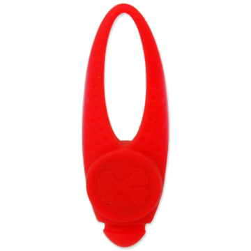 PL PRZYWIESZKA SILIKONOWA ŚWIECĄCA 8CM LED CZERWON