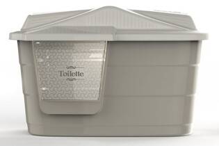 Toaleta VILLA domek, beżowa, 57,5x38,5