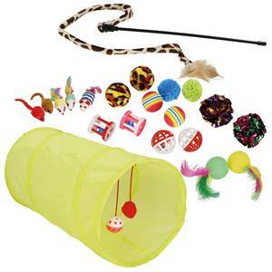 TUNEL Z ZABAWKAMI DLA KOTA