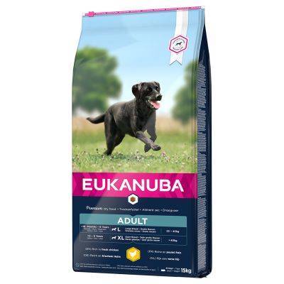 EUKANUBA 15KG ADULT KURCZAK XL