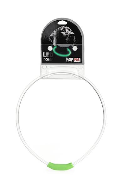 HP Obroża LED zielona L 70cm