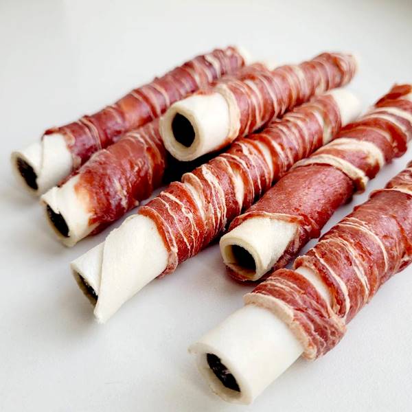 PZ Boczek Kaczka nadziewany Wątróbką Wołową 14cm