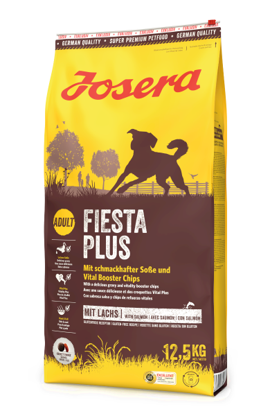 JOSERA 12,5KG FIESTA PLUS ŁOSOŚ,DRÓB,Z SOSEM