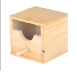 GAW-POL BUDKA LĘG.DLA ZEBERKI 11x11x11 CM GP909