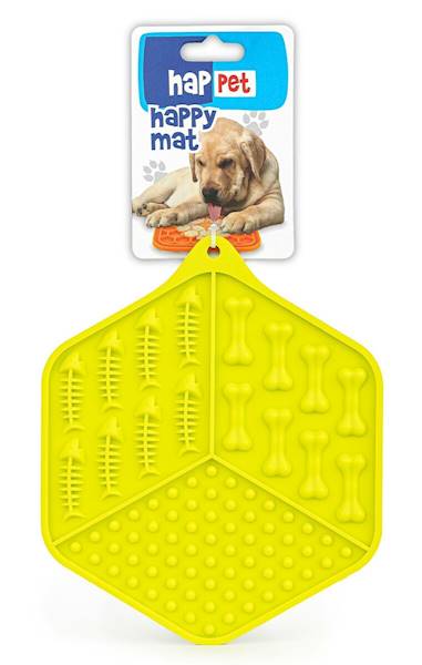 HP Mata do lizania 18,5x15,5cm żółta