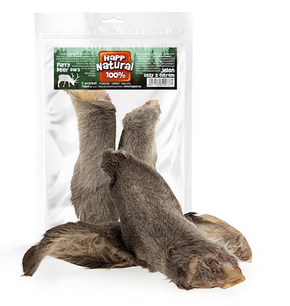 HP UCHO JELENIA Z FUTREM 2szt