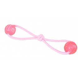 BK SZNUR Z PIŁKAMI TPR 6x38CM RÓŻOWY