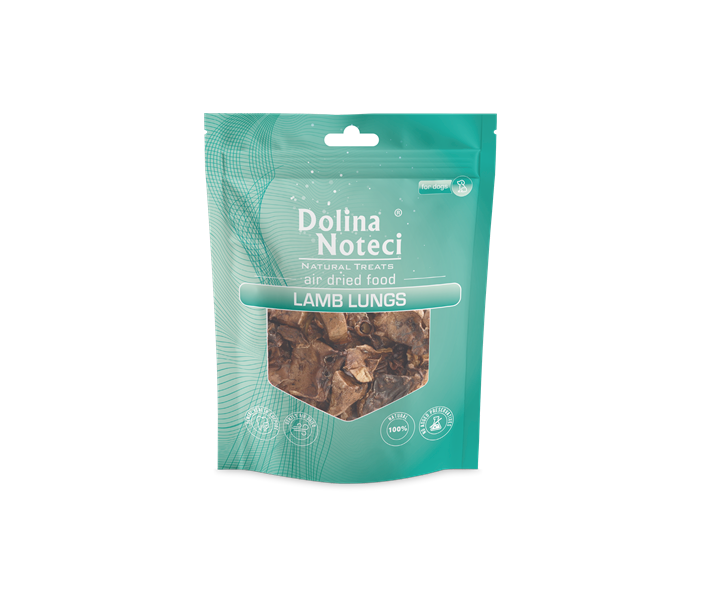 DOLINA Natural Treats płuca jagnięce dla psa 100g
