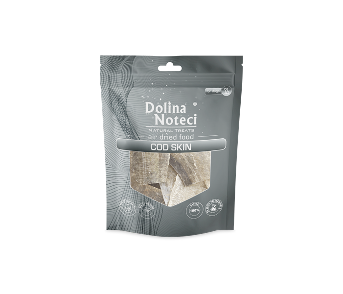 DOLINA Natural Treats skóra dorsza dla psa 40 g