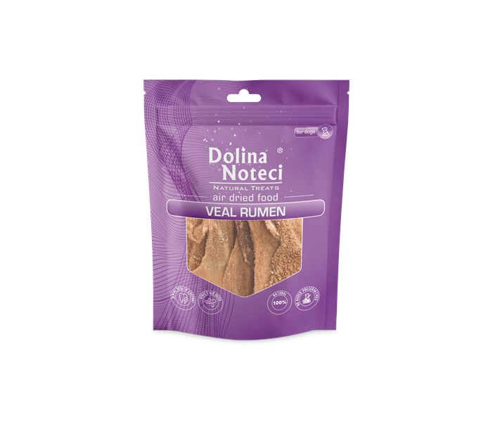 DOLINA Natural Treats żwacze cielęce dla psa 100 g