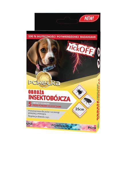 PCHEŁKA Obroża Insektobójcza Pies 35 cm