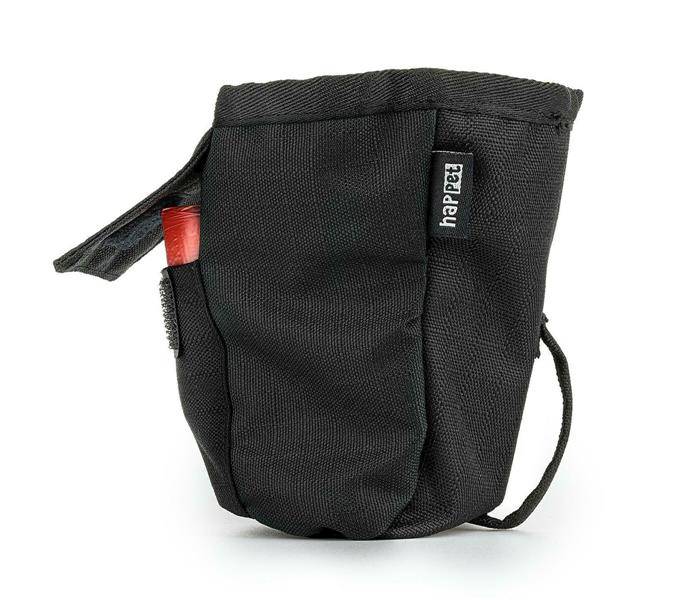 HP Saszetka 2w1 przysmaki & worki na odchody CZARN