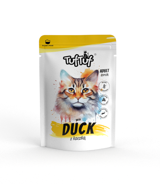 BULT TUF TUF SASZETKA KOT 100G KACZKA