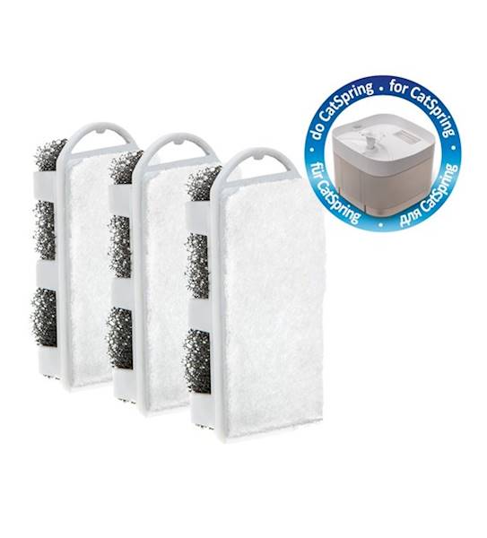 AQUAEL COMFY CATSPRING WKŁAD CARBON 3SZT