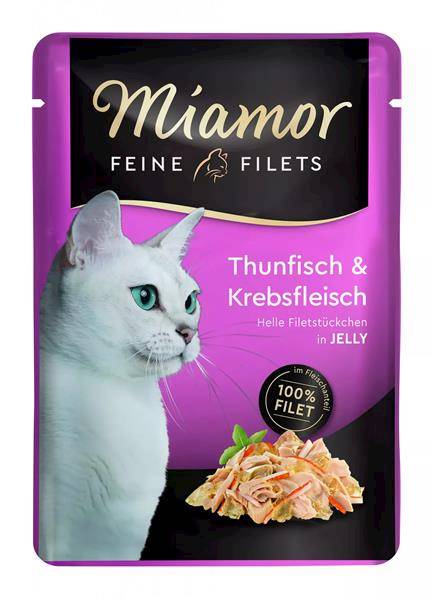 ZG MIAMOR FILETS 100G TUŃCZYK, RAK
