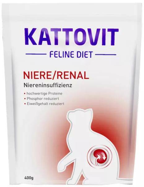 ZG KATTOVIT NIERE RENAL DIETA SUCHA 400G  KOT