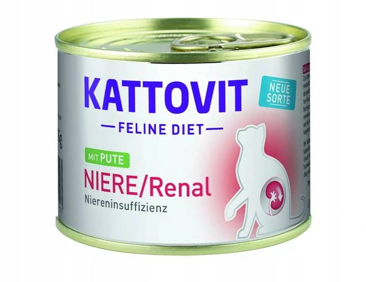 KATTOVIT 185G NIERE/RENAL INDYK