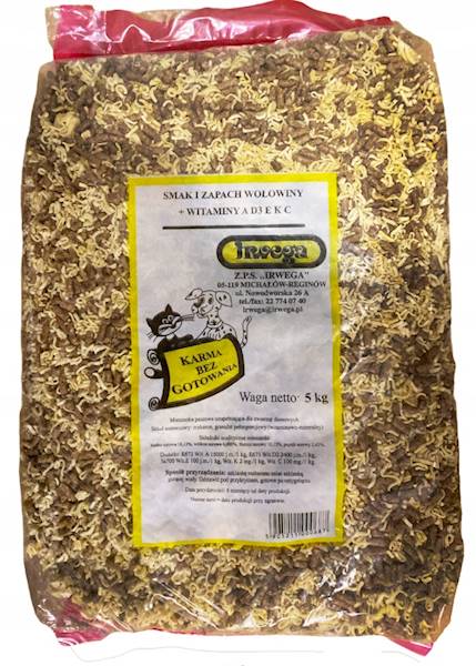 IRWEGA MAKARON 3KG BEZ GOTOWANIA 