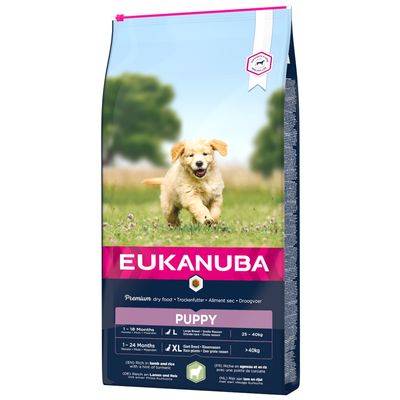 EUKANUBA 12KG PUPPY XL LAMB