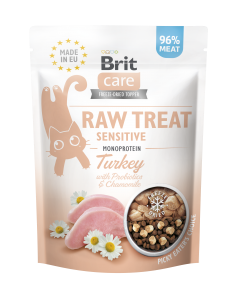 BRIT RAW TREAT CAT SENSITIVE 40g
