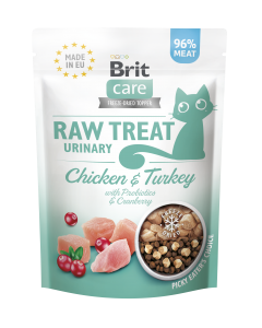 BRIT RAW TREAT CAT URINARY 40g