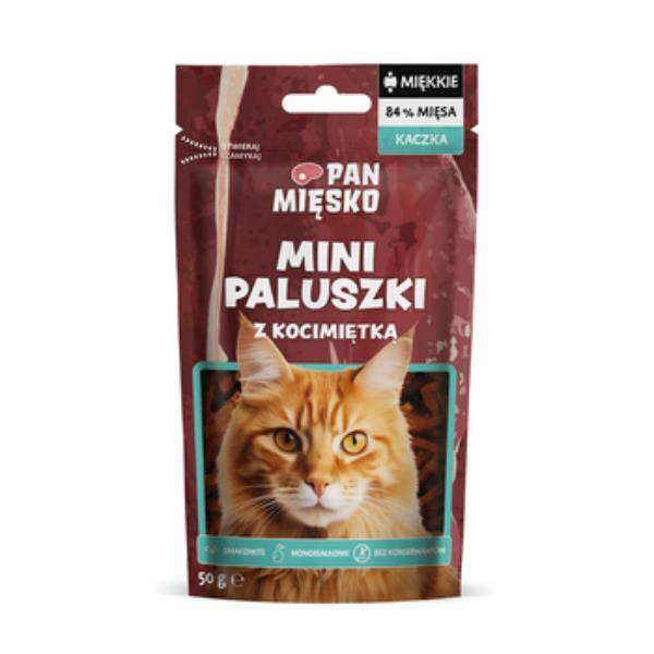 Pan Mięsko KOT Przysmak Kaczka z kocimiętką 50G 