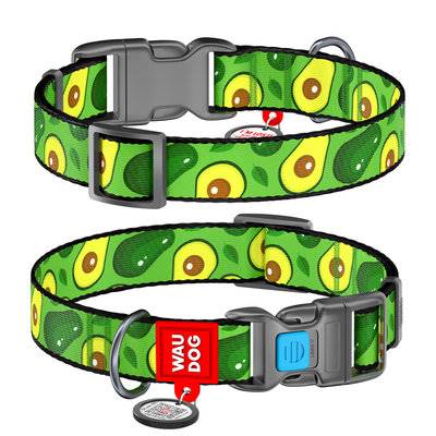 COLLAR OBROŻA Z QR PASZPORTEM M 20/28-40 AVOCADO