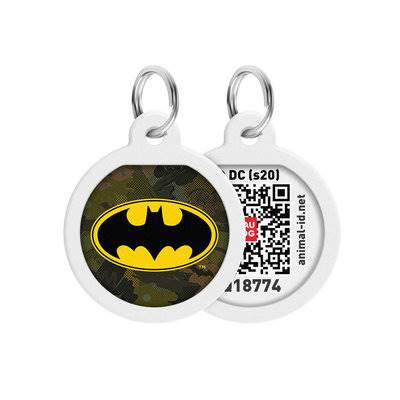 COLLAR ADRESÓWKA Z QR PASZPORTEM 25MM BATMAN