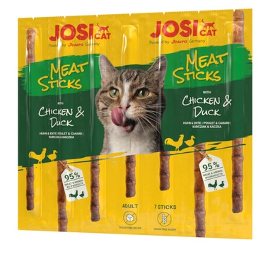 JOSERA JOSICAT MEAT STICKS CHICKEN&DUCK 35G