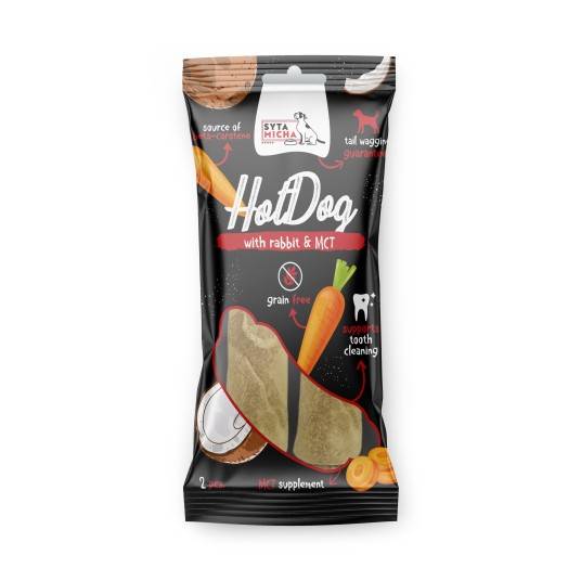 SYTA MICHA HotDog królik 2szt