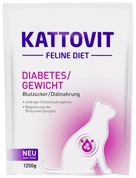 ZG KATTOVIT KARMA SUCHA 1250G DIABETES WEIGHT DIET