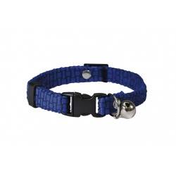 BK Obróżka dla kota niebieska z dzwon., 1x32cm