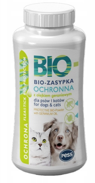 PESS ZASYPKA BIO Z OLEJKIEM GERANIOWYM 100G