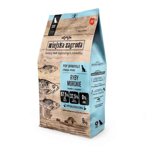 WIEJSKA ZAGRODA 9KG M RYBY MORSKIE