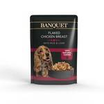 MACED BANQUET KURCZAK Z RYŻEM I WĄTRÓBKĄ 100G