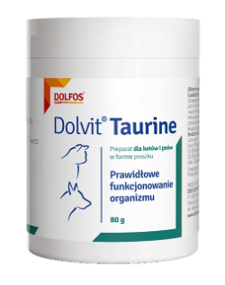 DOLVIT TAURYNA 80G DLA KOTÓW