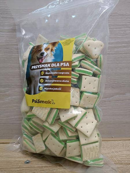 PSI SMAK CIASTKA SANDWICH Z CHLOROFILEM 1KG