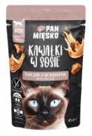 PAN MIĘSKO KOT 85G KAWAŁKI KURCZAK, PRZEPIÓRKA