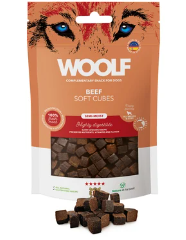 WOOLF 100G SOFT CUBES BEEF MONOPROTEIN