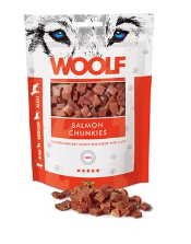 WOOLF 100G CHUNKIES SALMON