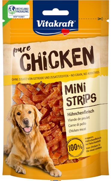 V CHICKEN Mini Strips 80g