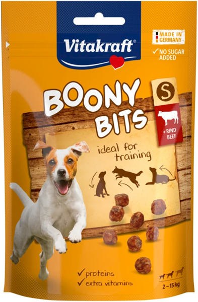 V BOONY BITS S 55g z wołowiną d/psa /6