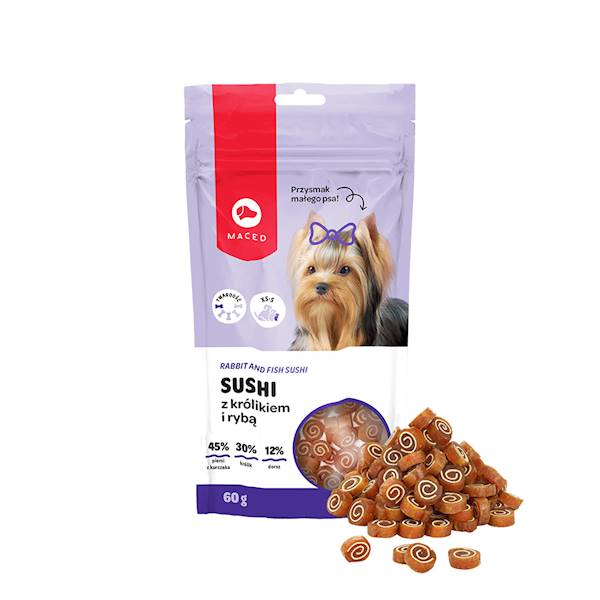 MACED SUSHI Z KACZKĄ I RYBĄ 60G