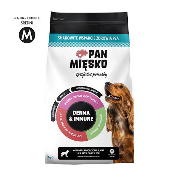 PAN MIĘSKO 9KG M DERMA&IMMUNE