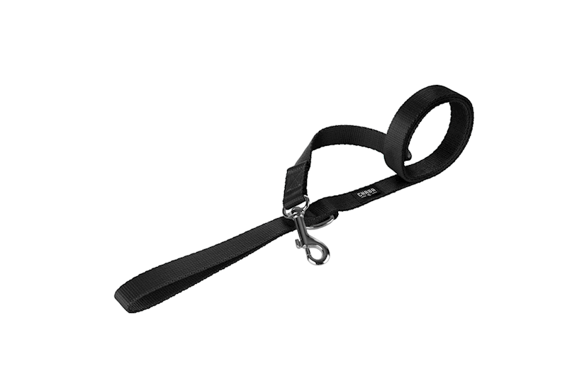 CHABA SMYCZ TAŚMA (S) CZARNA 1,0/130CM