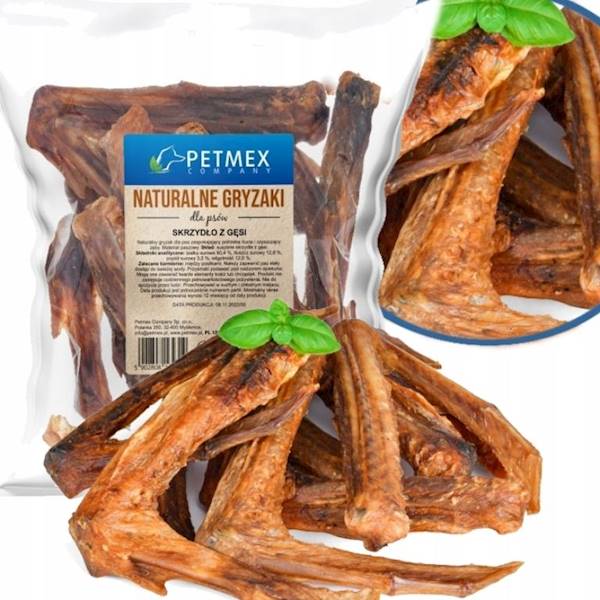 PETMEX SKRZYDŁO Z GĘSI 500G
