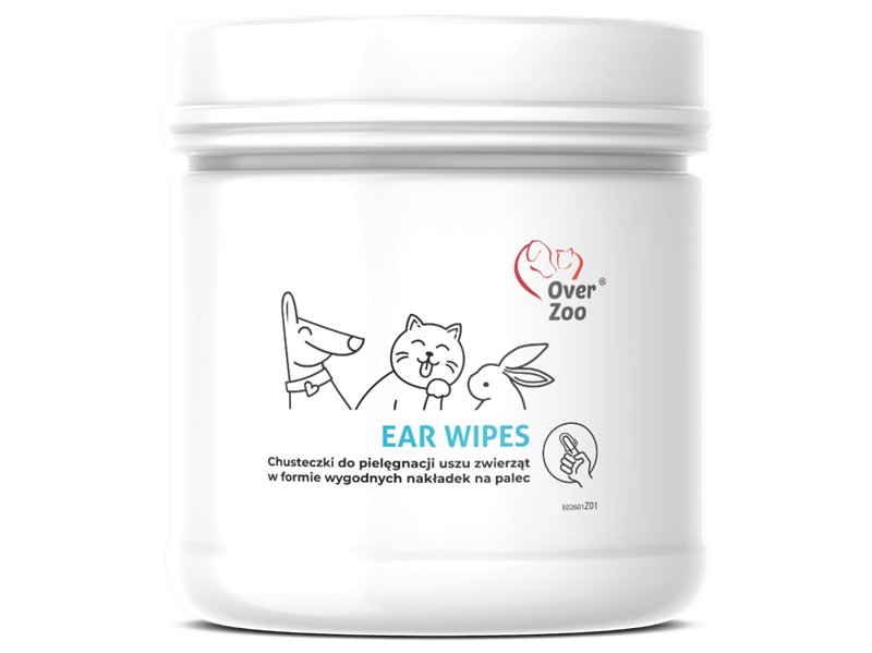OVER ZOO EAR WIPES Chusteczki do uszu